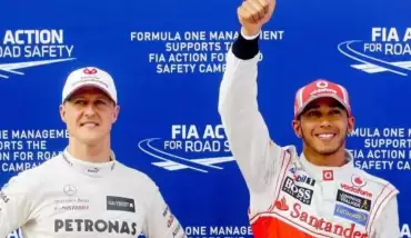 Hamilton, Schumacher'e bir adım daha yaklaştı