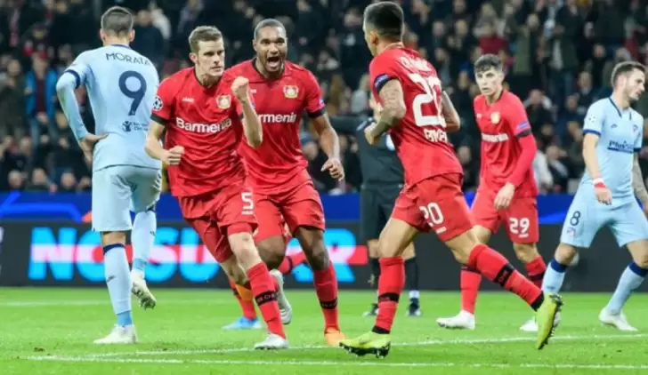 Leverkusen evinde Atletico Madrid'i geçti! 