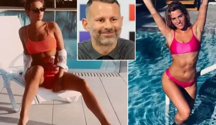 Ryan Giggs'in 15 yaş küçük yeni sevgilisi ortaya çıktı!