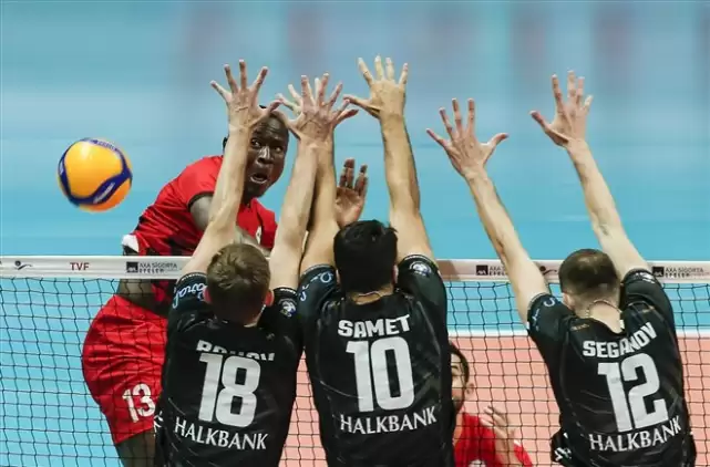 Spor Toto, Halkbank'ı 3-1 mağlup etti