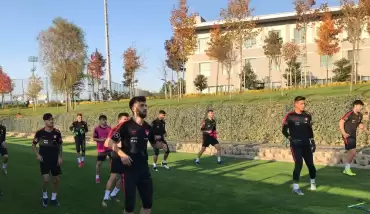 Ümit Milli Futbol Takımı, Andorra maçı hazırlıklarına başladı