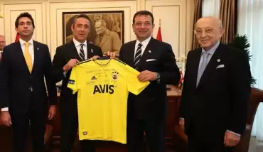 Fenerbahçe yönetiminden Ekrem İmamoğlu’na ziyaret