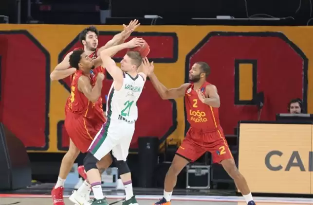 Galatasaray, Unicaja Malaga'ya şans tanımadı!