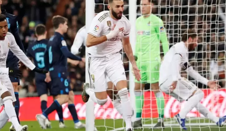 Real Madrid, Real Sociedad'a şans tanımadı! 3-1