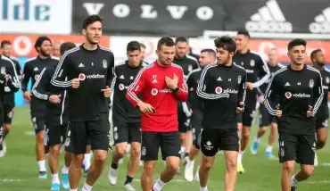 Beşiktaş'ta Slovan Bratislava maçı hazırlıkları
