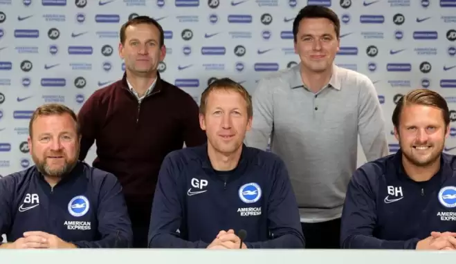 Brighton'da teknik direktör Graham Potter'ın sözleşmesi iki yıl uzatıldı