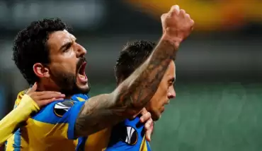 Apoel deplasmanda kazandı!