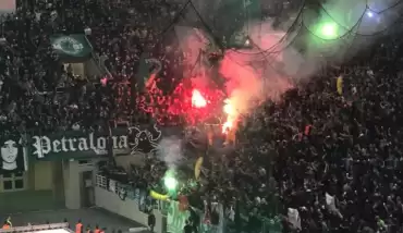 Dev derbide kazanan Panathinaikos oldu! 99-93