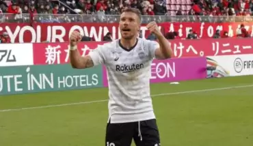 Podolski son maçta coştu!