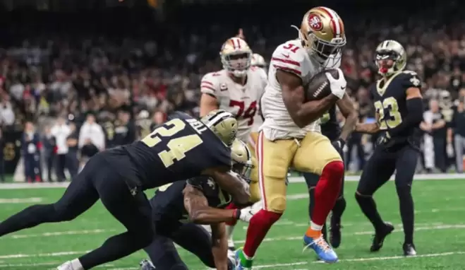 49ers liderliğini New Orleans'ta geri aldı