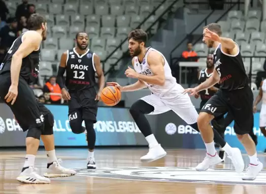 Beşiktaş Sompo Sigorta, sahasında PAOK'u mağlup etti