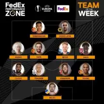 Clichy, Avrupa Ligi’nde haftanın 11’ine seçildi