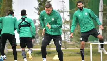 Konyaspor'da Medipol Başakşehir maçı hazırlıkları