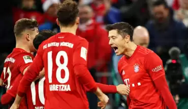 Bayern Münih'ten yarım düzine gol