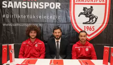 Halil Çolak ve Recep Burak Yılmaz Samsunspor’da