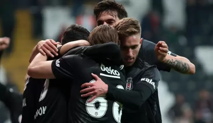 Beşiktaş sezonun ilk yarısını galibiyetle kapattı! 4-1