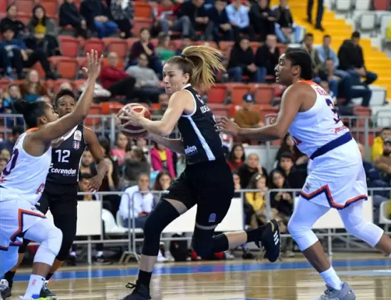 Basketbol - Beşiktaş TRC İnşaat, deplasmanda rahat kazandı!