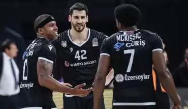Beşiktaş Avrupa liderini devirdi! Shaq McKissic'ten 38 sayı...