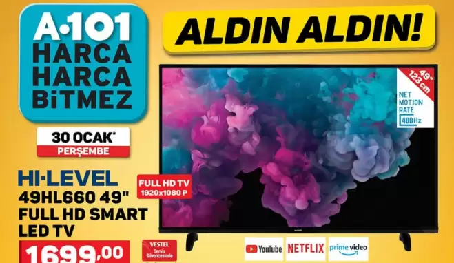 A101 30 Ocak Aktüel ürünler kataloğu satışa çıkıyor