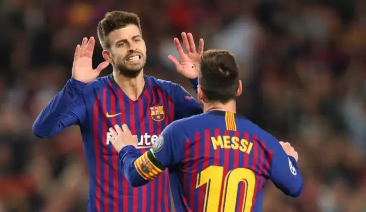 Lionel Messi ve Gerard Pique arasında kavga çıktı