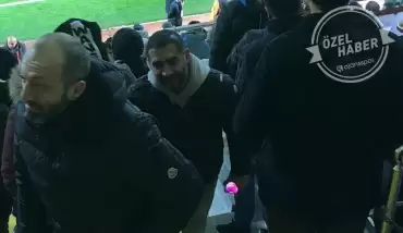 Eski Galatasaraylılar tribünde!
