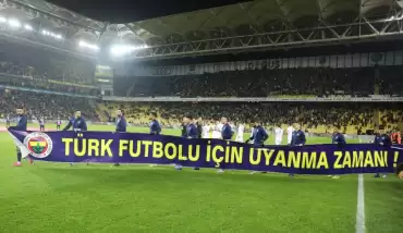 Fenerbahçe: "Türk futbolu için uyanma zamanı"