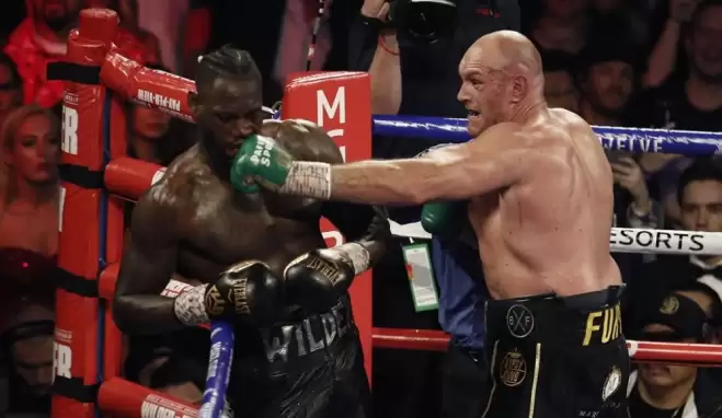 Fury Wilder'a bir ilki yaşattı