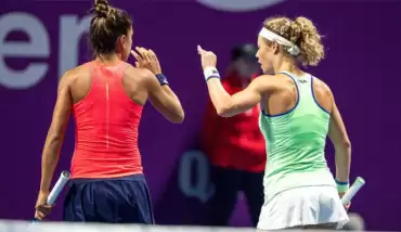 Milli tenisçi Çağla Büyükakçay, Katar'da çeyrek finalde