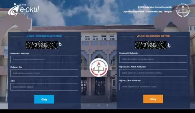E-okul veli bilgilendirme sistemi 2020