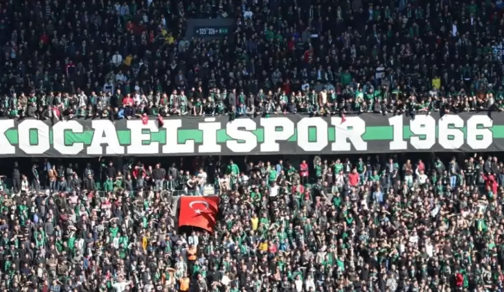 Kocaelispor, 3 puanı seyirci rekoru ile aldı