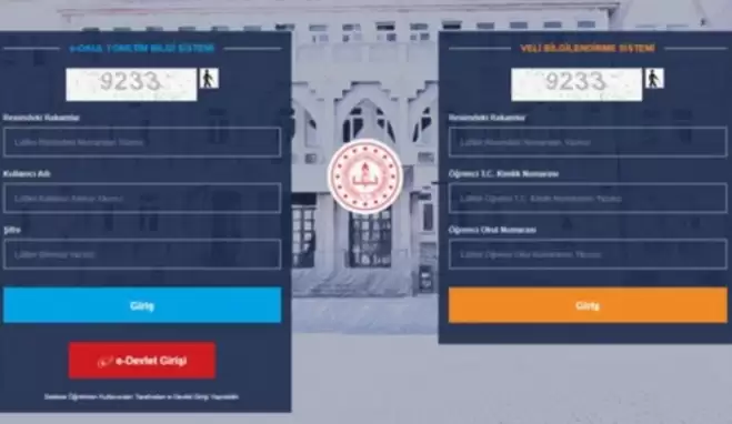 E-okul veli bilgilendirme sistemi 2020