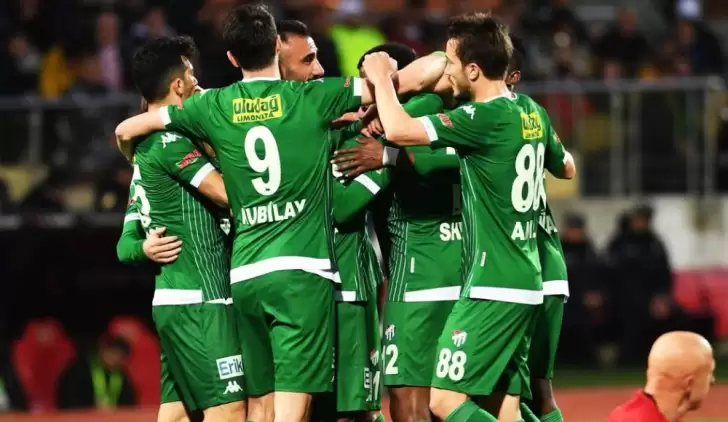 Bursaspor'dan zirveye 'Timsah yürüyüşü'