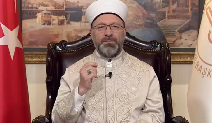 Diyanet İşleri Başkanı, 1 aylığını bağışladı