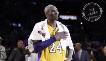 Kobe'nin veda konuşmasında kullandığı havlu açık artırmada satıldı