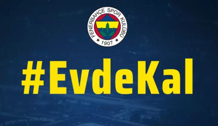 Fenerbahçeli futbolcular çalışmalarına evde devam ediyor!