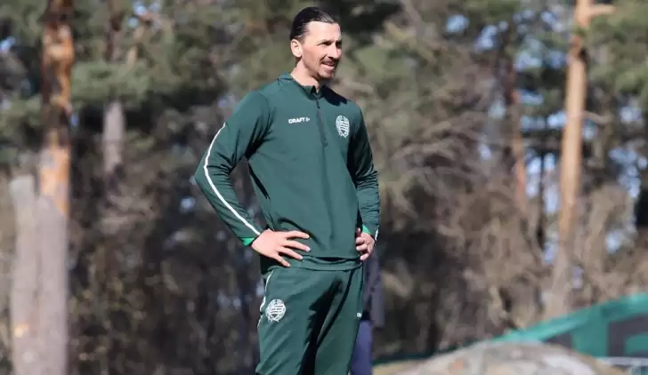 Zlatan boş durmayı sevmez! 