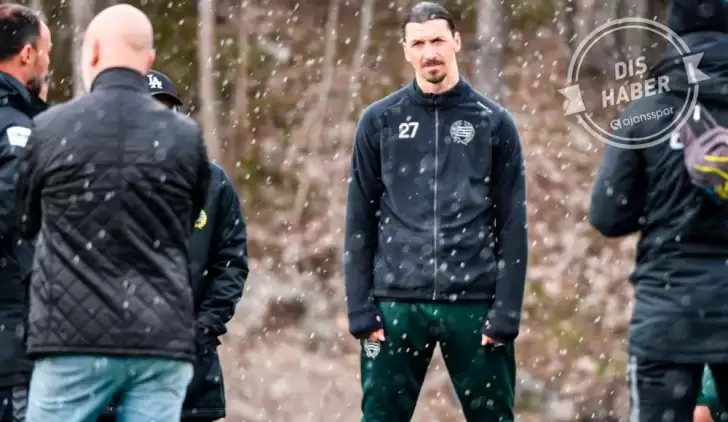 Zlatan Ibrahimovic, Hammarby ile çalışmalarına devam ediyor