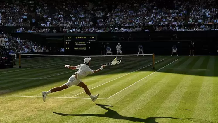 Wimbledon Tenis Turnuvası'nda seyirci heyecanı!
