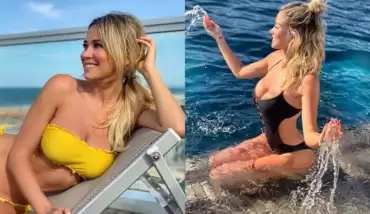 Güzelliği ile herkesi mest eden Diletta Leotta yine gündemde