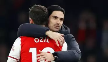 Arteta’dan Özil’e veda sözleri!