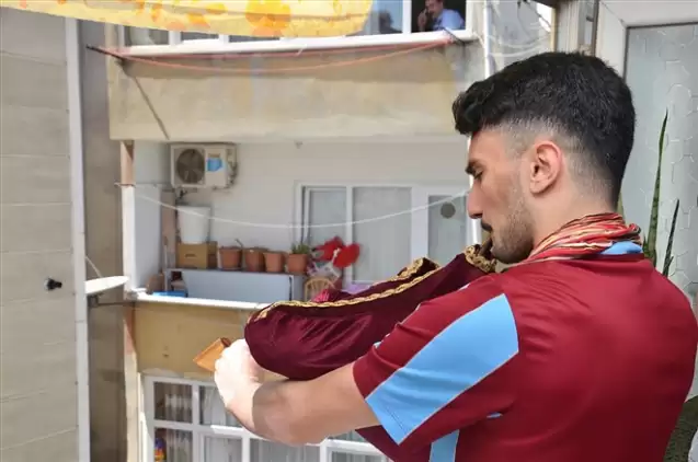 Trabzonspor bestelerini tulumum ile çalıyorum