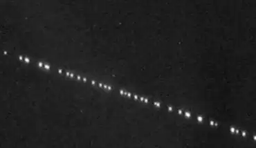 Elon Musk’ın Starlink uyduları İstanbul'dan geçerken görüldü