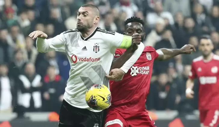 Beşiktaş ile Sivasspor arasında 'top atışı' 