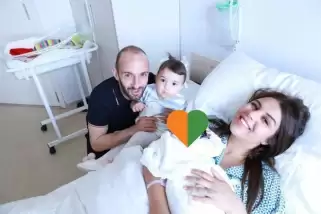 Alanyaspor Kaptanı Efecan Karaca, ikinci kez baba oldu