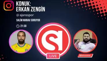 Erkan Zengin, Ajansspor Instagram yayınında!
