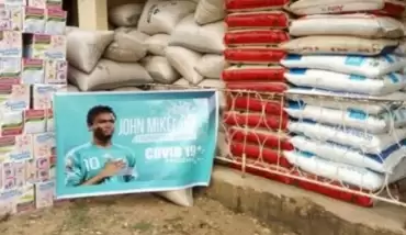 Obi Mikel'den yardım eli