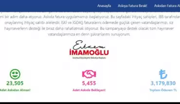 İBB 'askıda fatura' nasıl eklenir? 