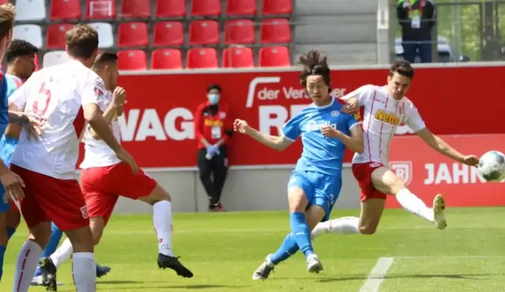 Jahn Regensburg - Holstein Kiel maçında kazanan çıkmadı! 