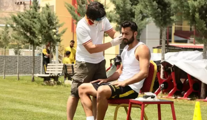 Yeni Malatyasporlu futbolcular laktat testinden geçti