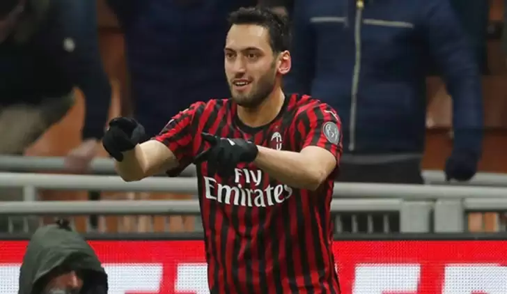 Çalhanoğlu, Galatasaray taraftarlarını heyecanlandırdı